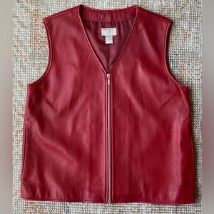 Nordstrom Vintage Leather Vest